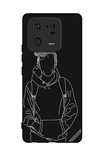 Covernex غطاء حماية لهاتف شاومي 13 برو، رسم جاكيت بوي