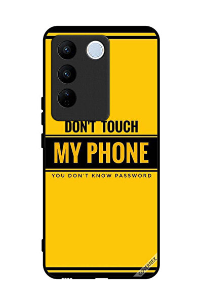 Covernex Protective Case Cover For Vivo V27 Pro Don't Touch My Phone You Don'...