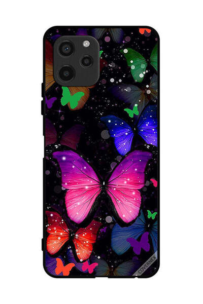 Covernex غطاء حماية لهاتف هواوي إنجوي 50z بنقشة الفراشات