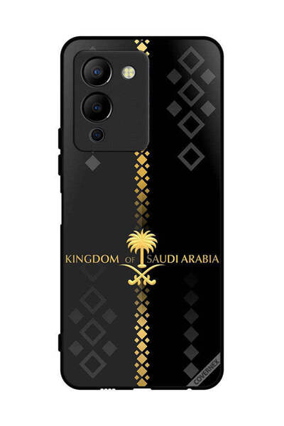 Covernex غطاء حماية لهاتف إنفينيكس نوت 12 جي 96 بنمط المملكة العربية السعودية