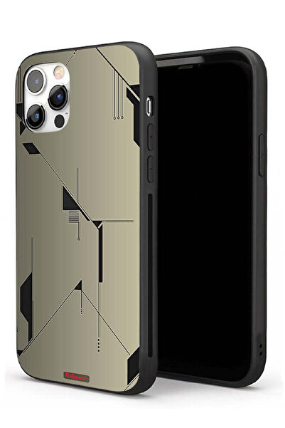 Tolwak جراب حماية لجهاز Apple iPhone 11 Pro بتصميم فني تجريدي بسيط