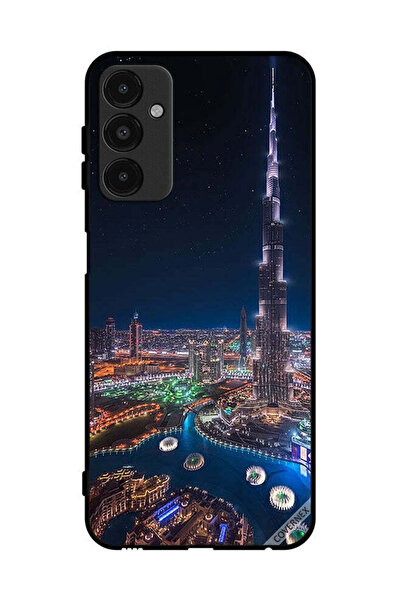 Covernex غطاء حماية لهاتف سامسونج جالاكسي A14 5G منظر ليلي لوسط المدينة
