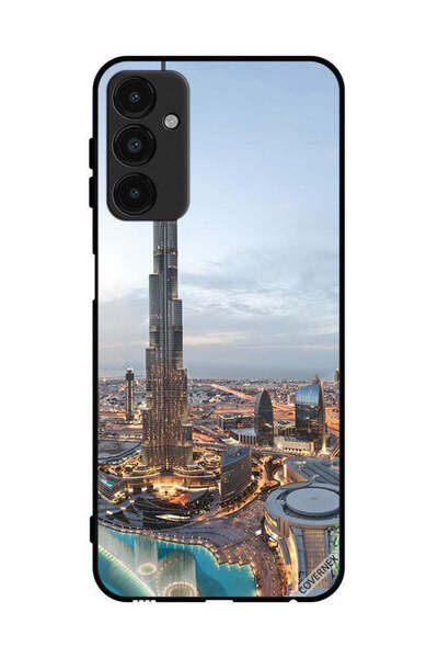 Covernex غطاء حماية لهاتف سامسونج جالاكسي A14 5G منظر جميل لوسط مدينة دبي