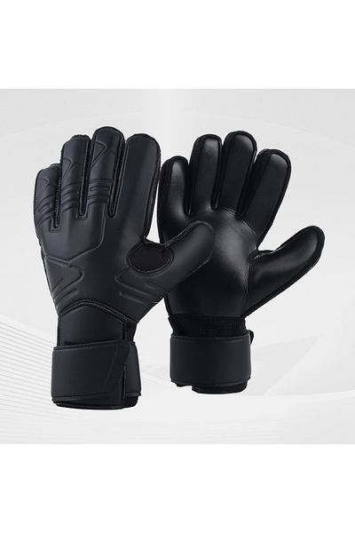 MBrands Mănuși de portar antiderapante cu protecție pentru degete, negre, 10