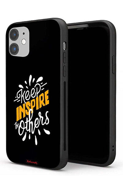 Tolwak جراب حماية لجهاز Apple iPhone 11، حافظ على إلهام الآخرين