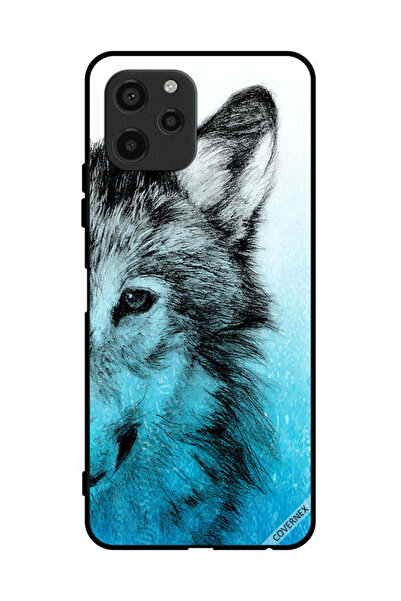 Covernex غطاء حماية لهاتف هواوي إنجوي 50z - وجه نصف ذئب