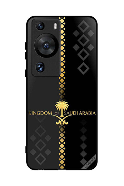 Covernex غطاء حماية لهاتف هواوي بي 60 برو بنمط المملكة العربية السعودية