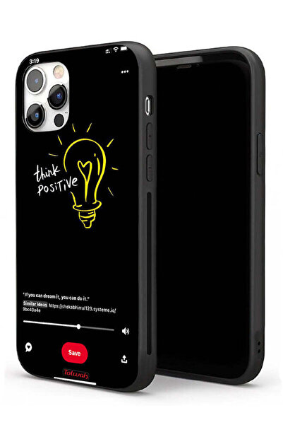 Tolwak جراب حماية لجهاز Apple iPhone 11 Pro - فكر إيجابيًا