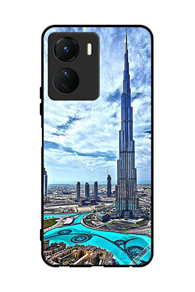 Covernex غطاء حماية لهاتف فيفو Y16 برج خليفة - غيوم تلامس السحاب