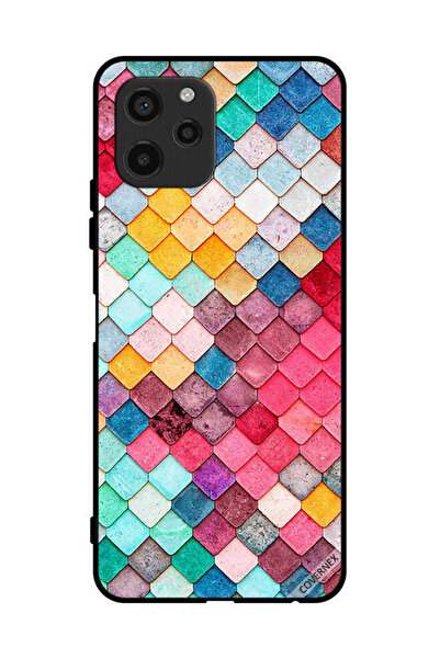 Covernex غطاء حماية لهاتف هواوي إنجوي 50z بنمط مربع الشكل الماسي