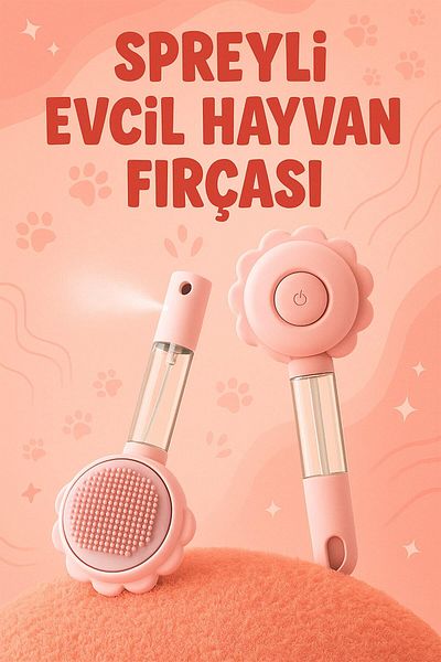 CMT 🐾 Spray Pet Brush