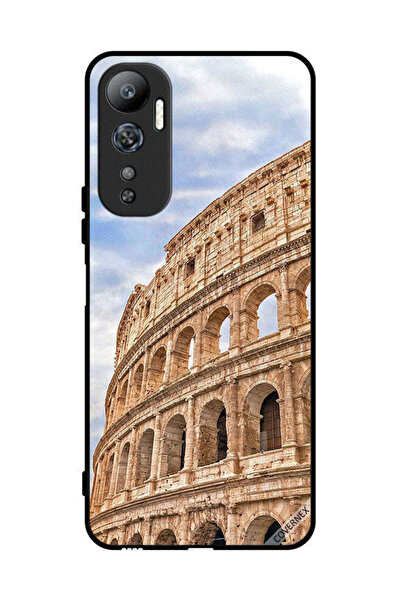 Covernex غطاء حماية لهاتف Infinix Hot 20 Vintage Building