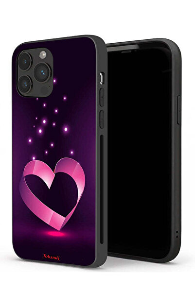 Tolwak جراب حماية لهاتف Apple iPhone 13 Pro Max بتصميم قلب