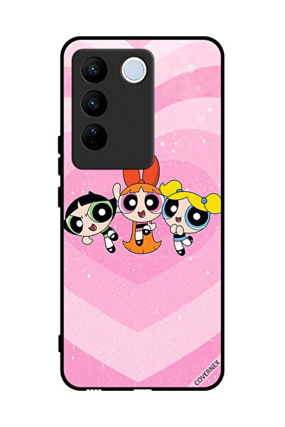 Covernex غطاء حماية لهاتف فيفو S16 برو - رسوم متحركة للفتيات الكارتونية
