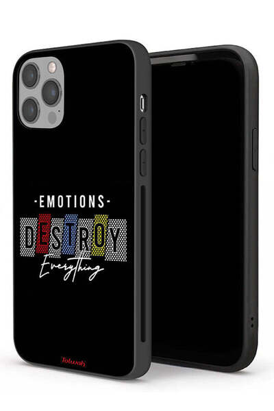 Tolwak جراب حماية لجهاز Apple iPhone 12 Pro Max - العواطف تدمر كل شيء