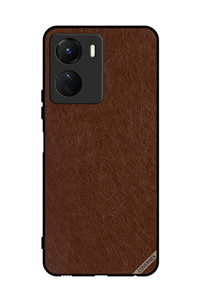 Covernex غطاء حماية لهاتف Vivo Y16 بنمط جلدي