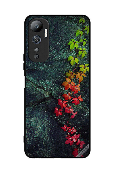 Covernex غطاء حماية لهاتف Infinix Hot 20 بأوراق جميلة