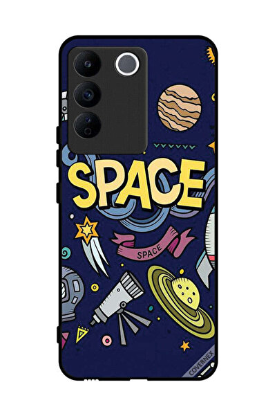 Covernex Protective Case Cover For Vivo V27e Space Art