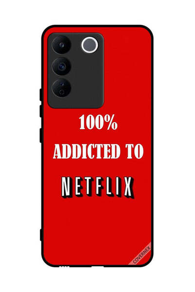 Covernex غطاء حماية لهاتف Vivo V27e مدمن على Netflix بنسبة 100%