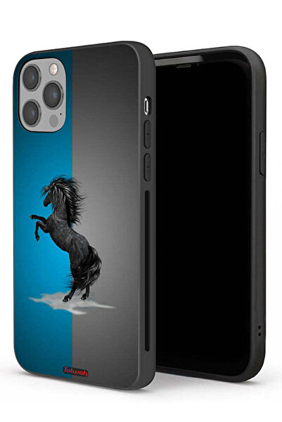 Tolwak جراب حماية لجهاز Apple iPhone 12 Pro Max بتصميم فن الحصان