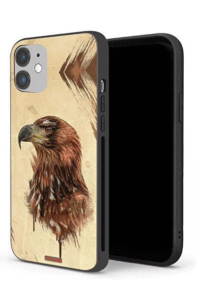 Tolwak جراب حماية لجهاز Apple iPhone 12 mini - أفضل خلفيات الصقر