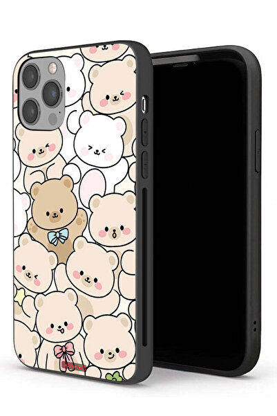 Tolwak جراب حماية لجهاز Apple iPhone 12 Pro Max بنقشة الدببة