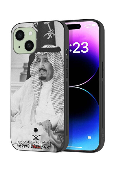 Tolwak Apple iPhone 15 Plus Protective Case Cover King Salman