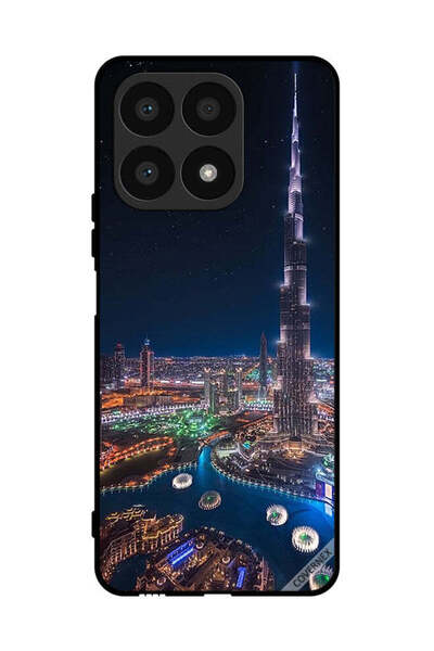 Covernex غطاء حماية لهاتف Honor X8a - منظر ليلي لوسط المدينة