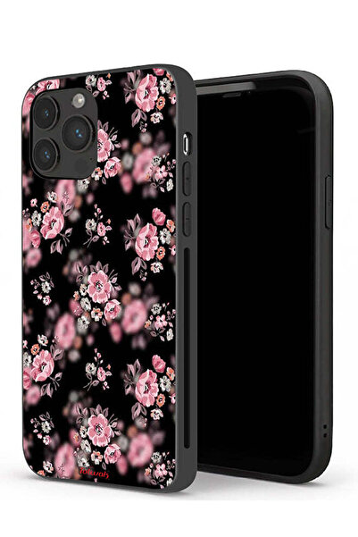 Tolwak جراب حماية لجهاز Apple iPhone 13 Pro Max بنقشة زهور بورتريه