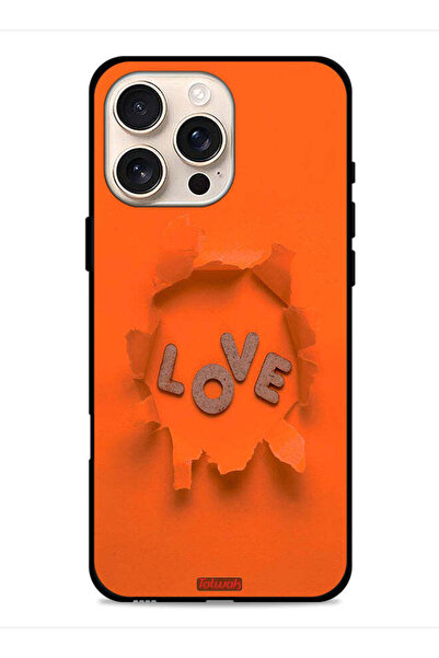 Tolwak غطاء حماية لجهاز Apple iPhone 16 Pro Max - Love