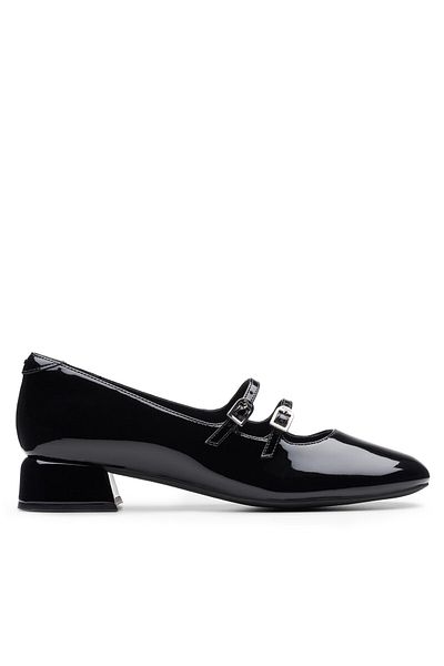 CLARKS Women's Ballerinas black CLARKS-26174712 014 BLACK PAT