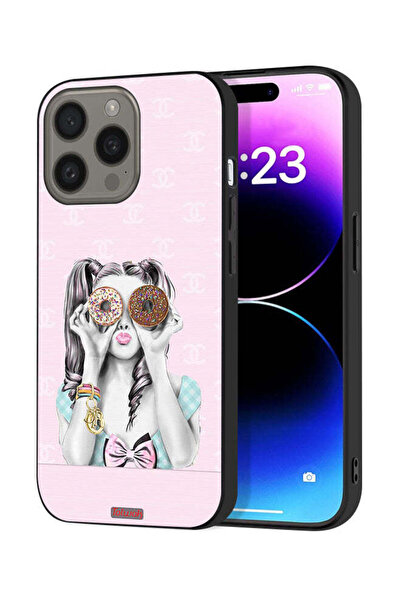 Tolwak غطاء حماية لجهاز Apple iPhone 15 Pro يحمل قطعتين من الدونات