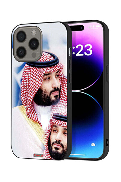 Tolwak غطاء حماية لجهاز آيفون 15 برو من آبل محمد بن سلمان