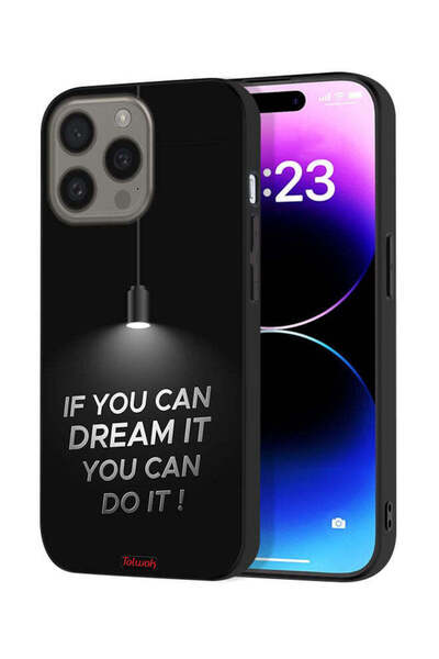 Tolwak غطاء حماية لجهاز Apple iPhone 15 Pro إذا كنت تستطيع أن تحلم به، يمكنك ...