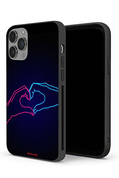 Tolwak جراب حماية لجهاز Apple iPhone 14 Pro Max بتصميم يد تلامس القلب