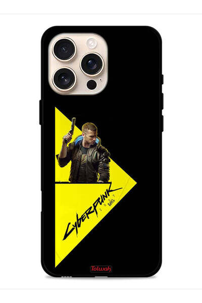 Tolwak غطاء حماية لجهاز Apple iPhone 16 Pro Max Cyberpunk 2077