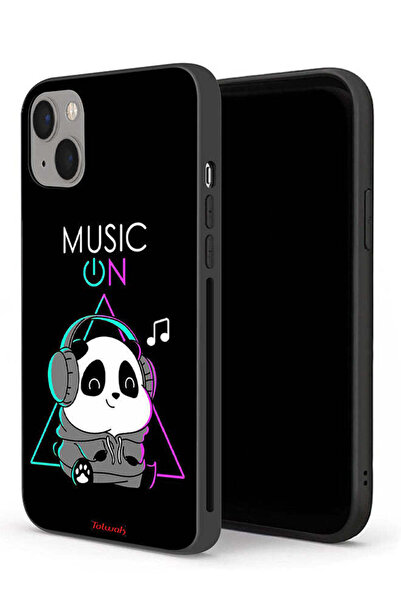 Tolwak غطاء حماية لجهاز Apple iPhone 13 بطبعة موسيقى الباندا