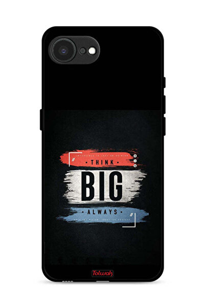 Tolwak غطاء حماية لجهاز Apple iPhone 16e - فكر دائمًا بشكل كبير