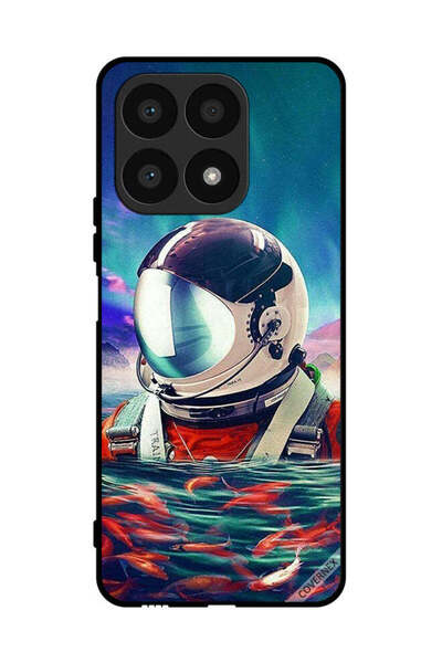Covernex غطاء حماية لهاتف Honor X8a رائد فضاء في أسماك البحر