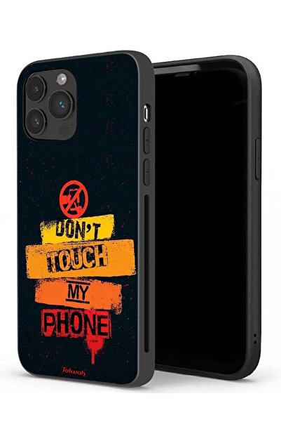 Tolwak جراب حماية لجهاز Apple iPhone 13 Pro Max لا تلمس هاتفي