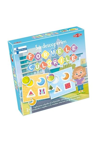 Asmodee Joc tactic educațional - Să descoperim forme și culori
