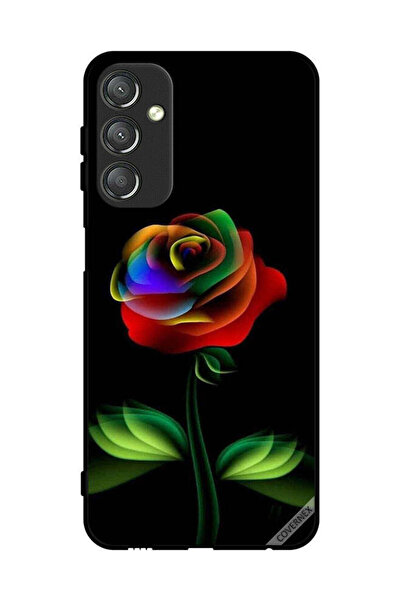 Covernex Protective Case Cover For Samsung Galaxy A24 4G Rainbow Color Rose