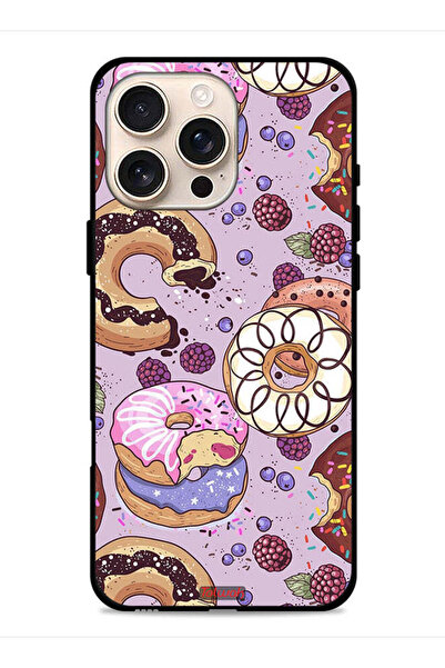 Tolwak غطاء حماية لجهاز Apple iPhone 16 Pro بتصميم فن الدونات