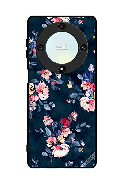 Covernex غطاء حماية لهاتف Honor X9a مزين برسومات زهور مرسومة يدويًا