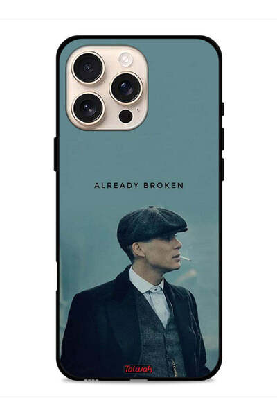 Tolwak غطاء حماية لجهاز Apple iPhone 16 Pro مكسور بالفعل