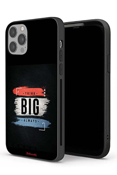 Tolwak جراب حماية لجهاز Apple iPhone 12 Pro - فكر دائمًا بشكل كبير