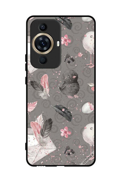 Covernex غطاء حماية لهاتف هواوي نوفا 11 - ريش وفراخ