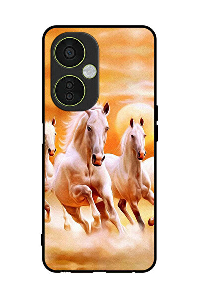 Covernex غطاء حماية لهاتف OnePlus Nord CE 3 Lite بتصميم خيول تركض