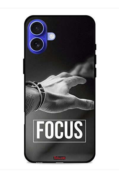 Tolwak غطاء حماية لجهاز Apple iPhone 16 Plus من Focus