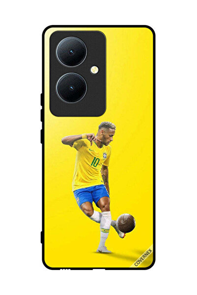 Covernex غطاء حماية لهاتف Vivo Y78+ 5G نيمار مع كرة قدم